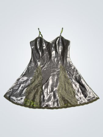 Victoria's Secret Black Satin Chemise