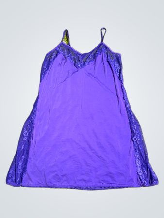 ON GOSSAMER Purple Chemise