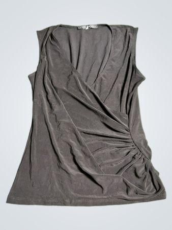 Coco Bianco Black Sleeveless Top