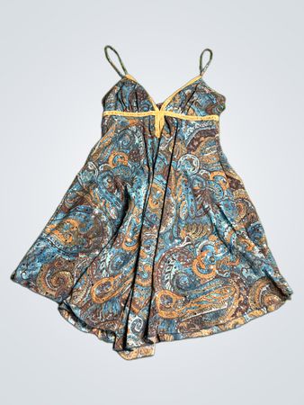 My Michelle Paisley Sequin Cami Dress