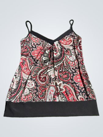 Body Central Paisley Tank Top