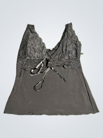 Gemini Black Lace Top