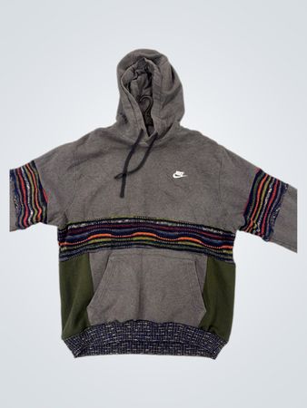 Upcycled Nike Graphic Hoodie