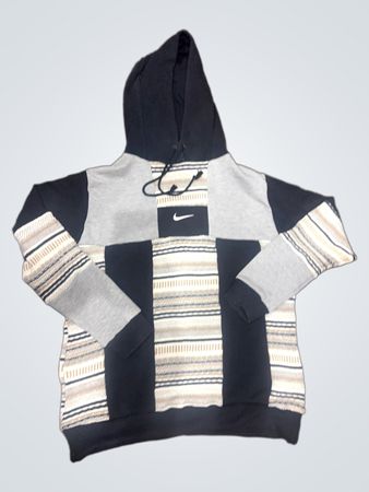 Upcycled Nike Colorblock Hoodie