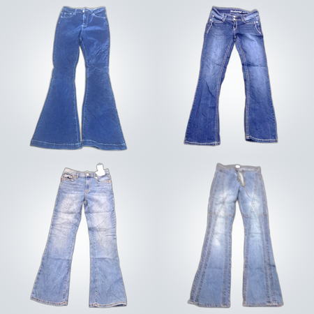 Y2k Blue flared jeans