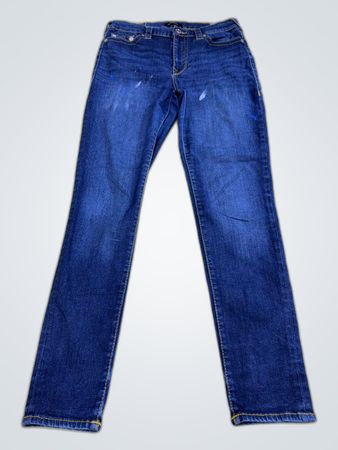 True Religion Blue Skinny Jeans