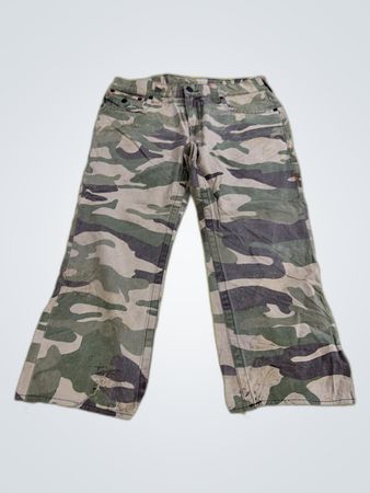 True Religion Camo Straight Leg Jeans