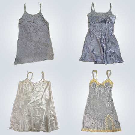 Grey slip & sexy dress