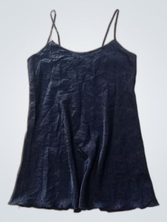Unbranded Black Satin Cami Top