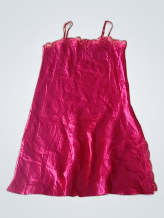 BHS Pink Satin Slip Dress