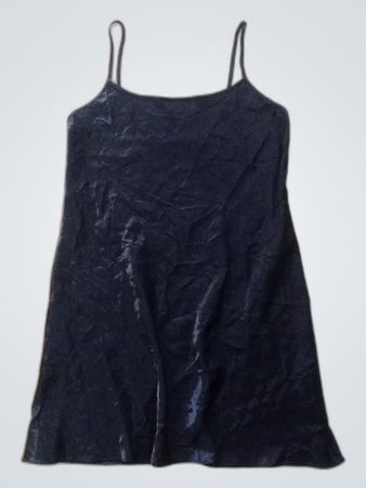 Unbranded Black Velvet Cami Top