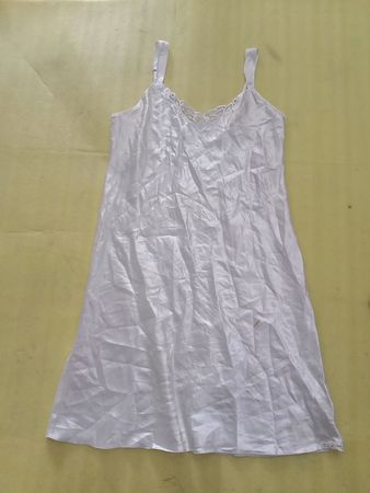 White Polyester Nightdress