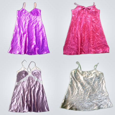 Y2k silk dress bundle