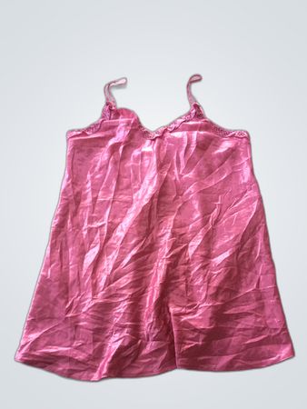 Secret Possessions Pink Satin Cami Top