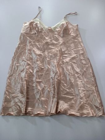 Pink Satin Nightgown
