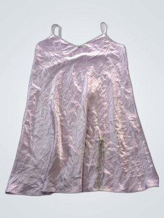 Debenhams Purple Satin Slip Dress