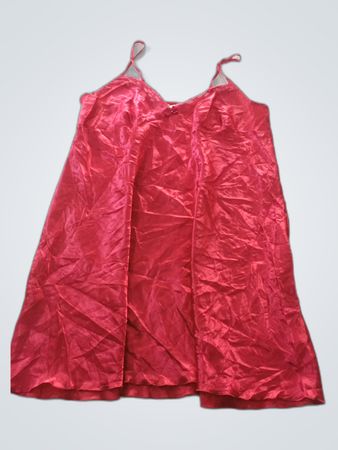 Pink Satin Nightgown