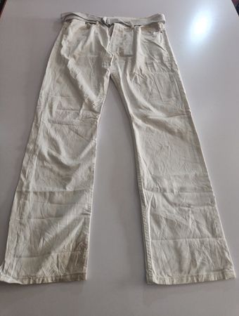 Levi's 514 Straight Leg Jeans White