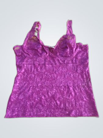 Pink Lace Camisole
