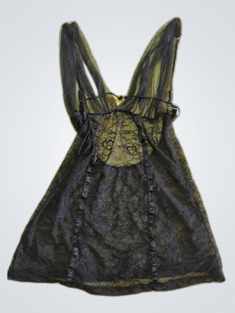Black Lace Chemise