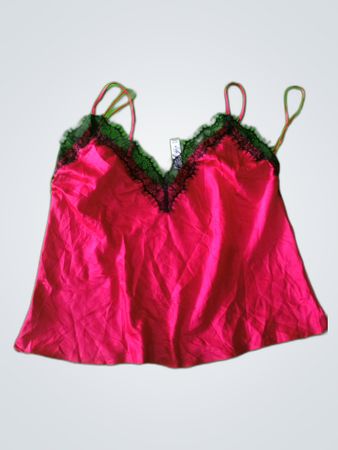 Ann Summers Pink Lace Trim Camisole
