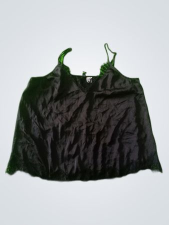 Black Lace Trim Camisole