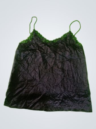 Black Lace Trim Camisole