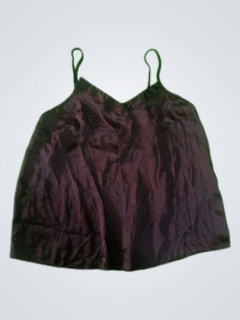 Black Satin Camisole