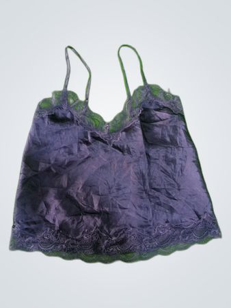 Purple Lace Trim Camisole
