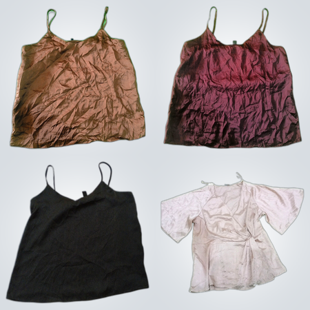 Y2k New Look silk tops bundle