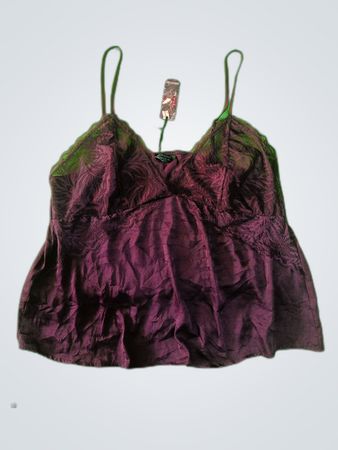 SECRET SESSIONS Purple Silk Cami