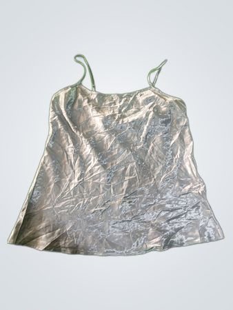Silver Cami Top