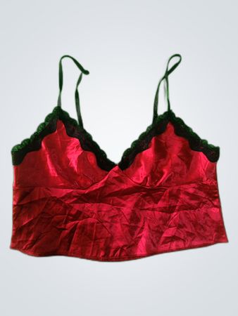 Red Silk Cami
