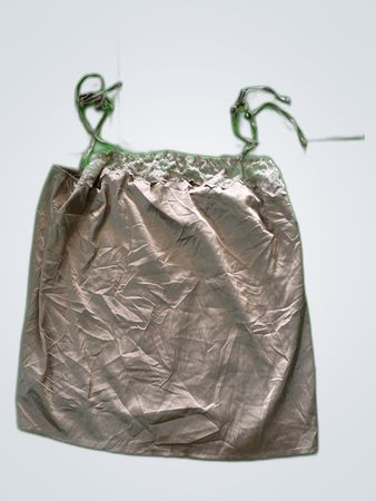 Belle Vere Vole Pink Satin Skirt