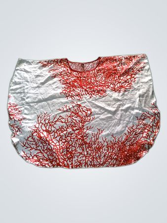 Blouse with Coral Pattern