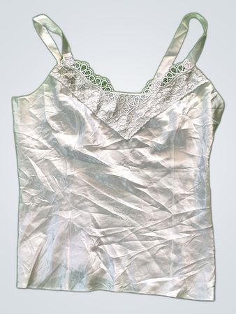 White Lace Trim Camisole