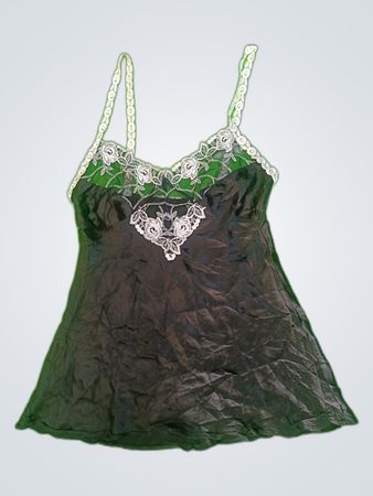 Black Lace Trim Camisole