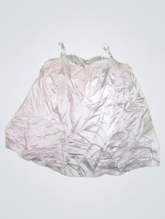 Pink Satin Cami