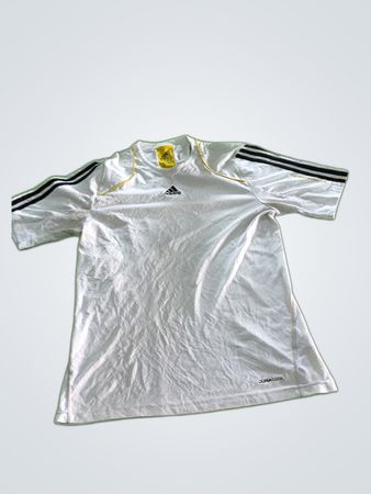 Adidas White Short-Sleeve T-Shirt