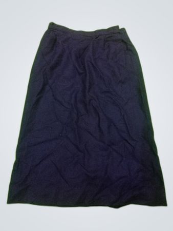 Pendleton Navy Blue Wool Skirt