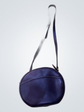 Black Leather Crossbody Bag