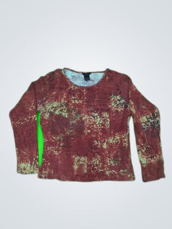 Long Sleeve Floral Blouse