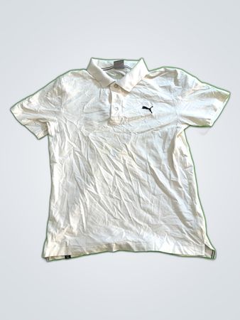 Puma White Polo Shirt