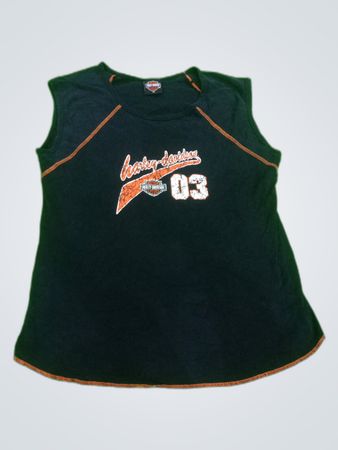 Harley-Davidson Black Sleeveless Shirt