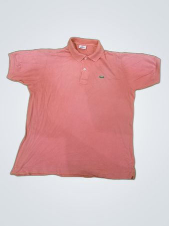 Lacoste Pink Polo Shirt