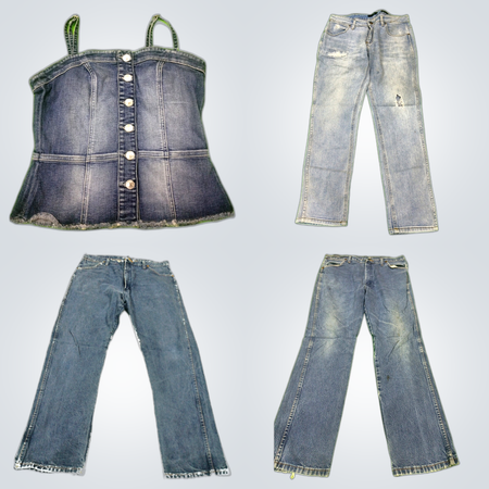 Denim jacket & denim jeans bundle