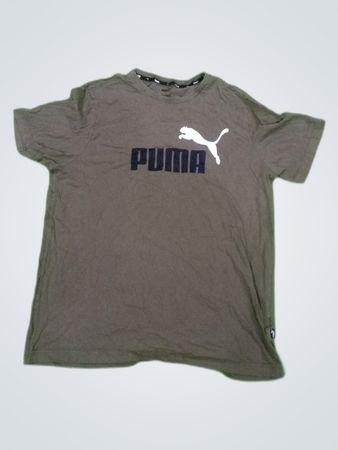 Puma Grey Logo T-Shirt