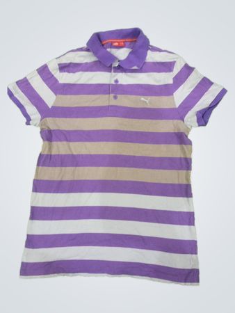 Puma Striped Polo Shirt