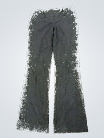 Gray Plaid Pants