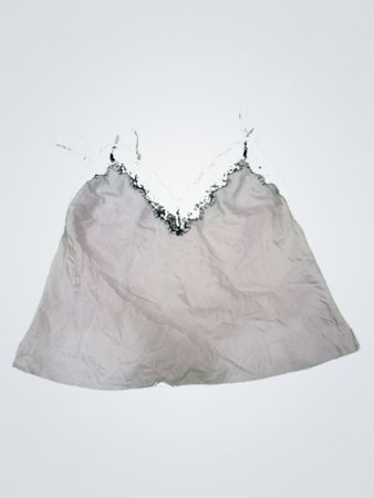 White Camisole with Lace Trim